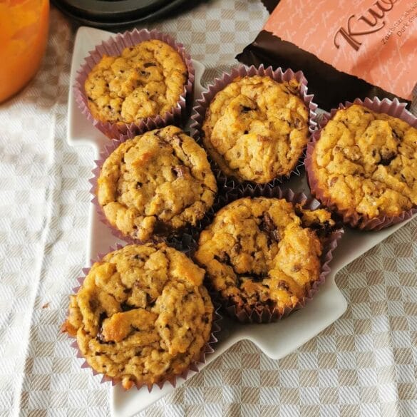 Veganski bučni muffini (1)