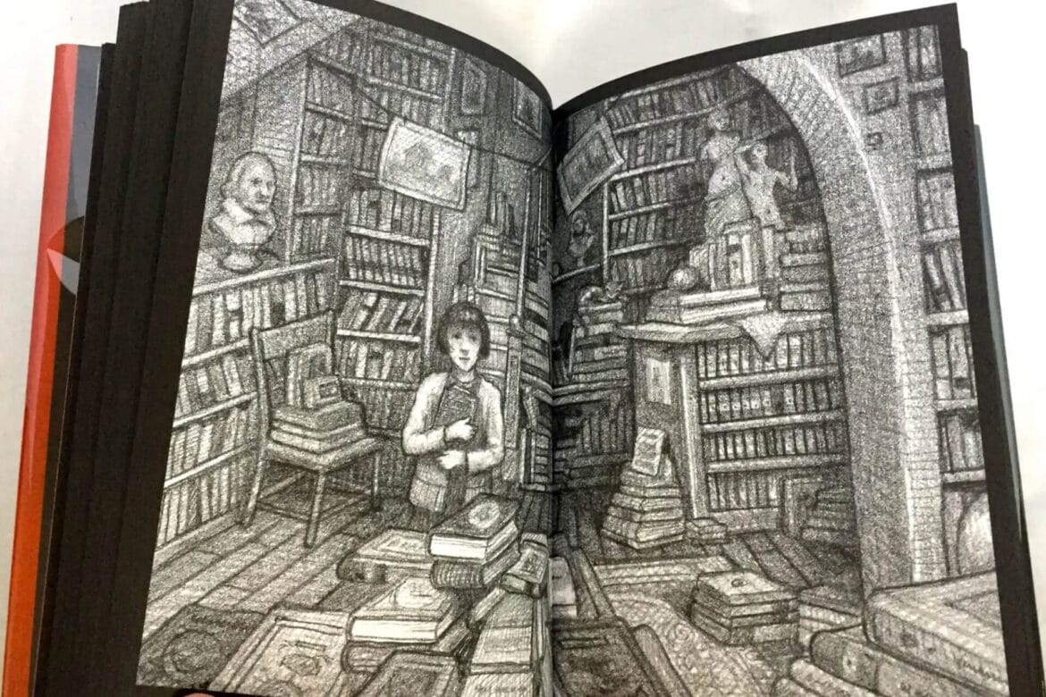 Hugo Cabret roman Briana Selznicka v besedi in sliki (1)